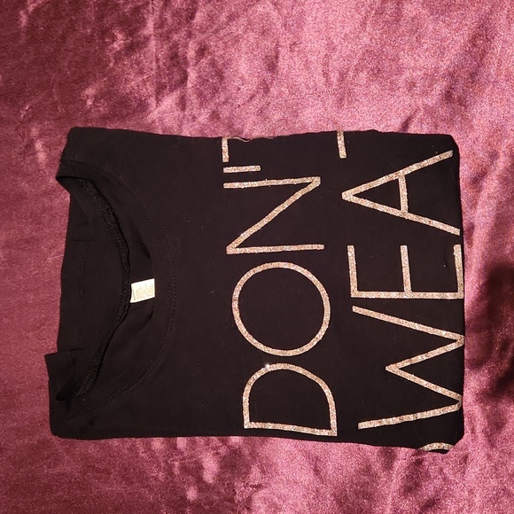 BLACK GLITTERY / T-SHIRT SIZE L - Picture 4 of 4